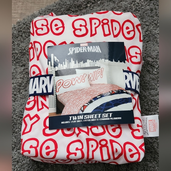Get your kid a Spider-Man Bed from Amazon